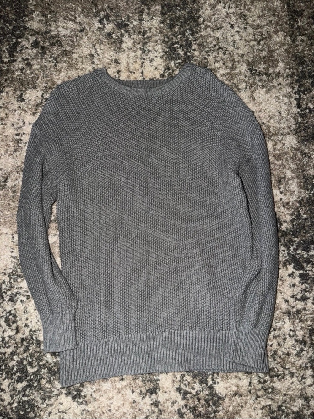 Old Navy Men's Heather Gray Crewneck Sweater